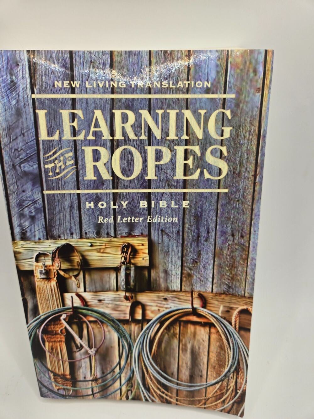 Learning The Ropes Holy Bible New Living Translation Cowboy Churches Red Letter